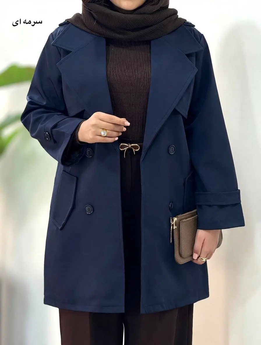 ترنچ کت آستردار آیسو ارکیده